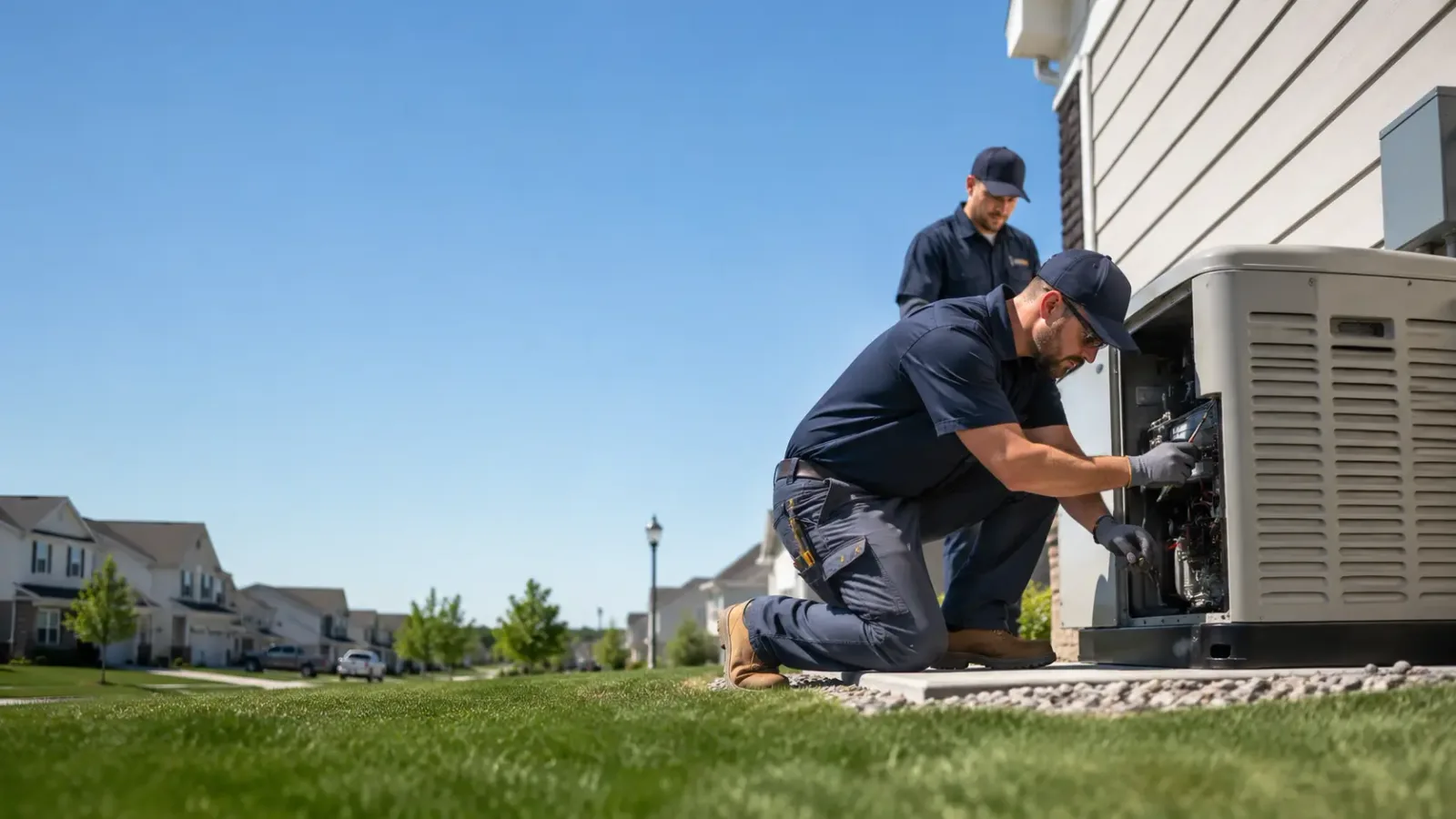 Generator Installation in Cisco, TX